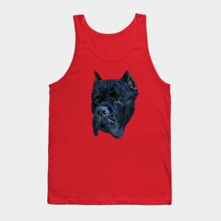 Cane Corso Low Poly Art Tank Top